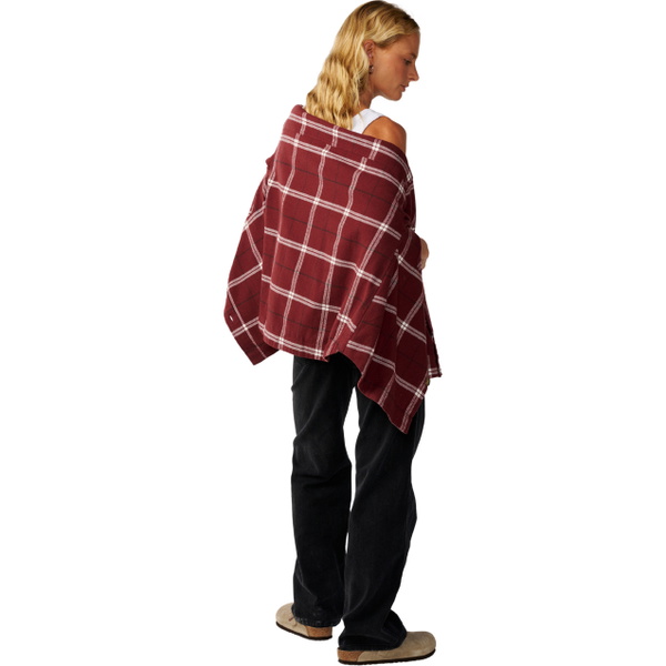 2026 Rip Curl Womens Venture Flannel Shirt 0Q0WSH - Dark Plum
